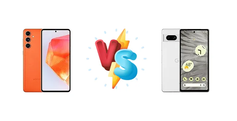 Samsung Galaxy C55 vs Google Pixel 7a