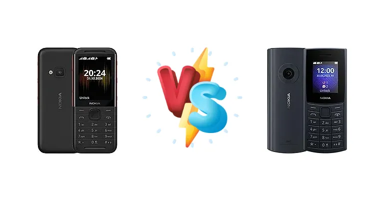 Nokia 5310 (2024) vs Nokia 110 4G 2nd Edition