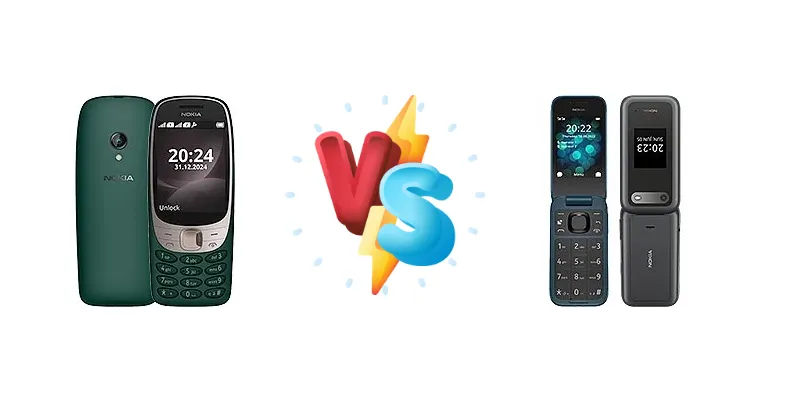 Nokia 6310 (2024) vs 2660 Flip: Modern Feature Phone Showdown