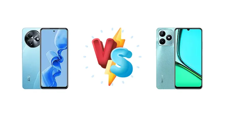 itel S24 vs Realme C51s