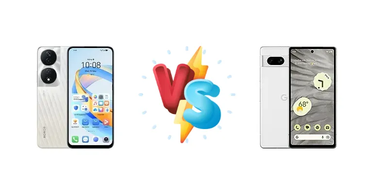 Honor X7b 5G vs Google Pixel 7a