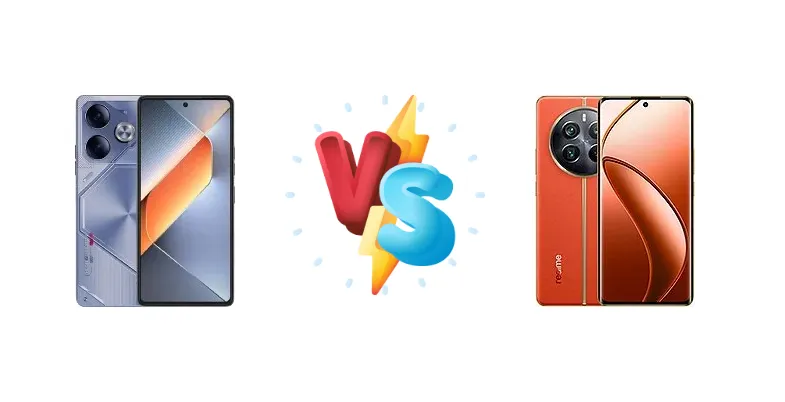 Tecno Pova 6 vs Realme 12 Pro+