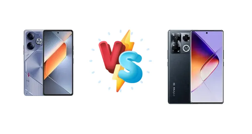 Tecno Pova 6 vs Infinix Note 40 Pro+