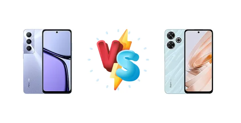 Realme C65 vs Xiaomi Redmi Note 13R