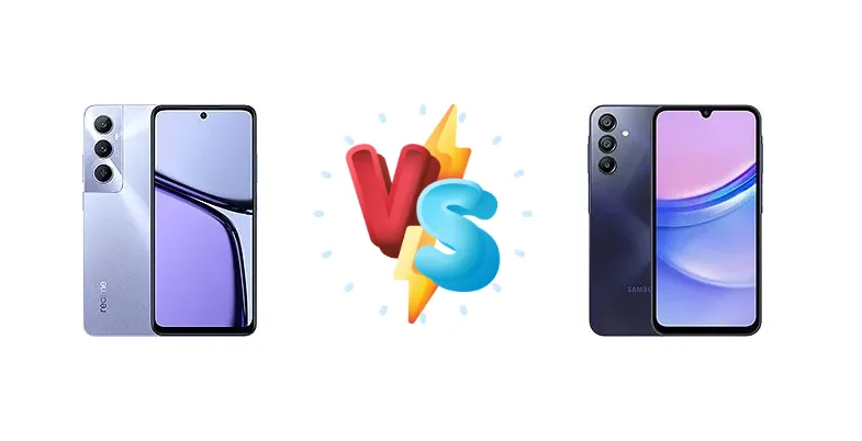 Realme C65 vs Samsung Galaxy A15