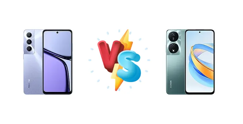 Realme C65 vs Honor X7b 5G (50 MP)