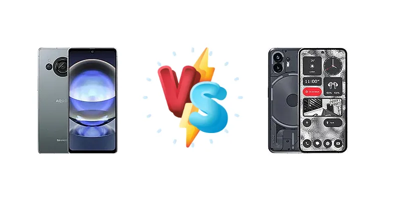 Sharp Aquos R8s vs Nothing Phone (2)