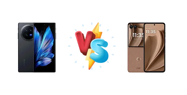 vivo X Fold3 vs Motorola Razr+ 2025