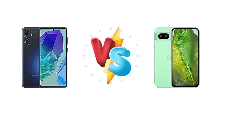Samsung Galaxy M55 vs Google Pixel 8a