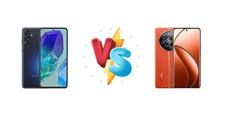 Samsung Galaxy M55 vs Realme 12 Pro+