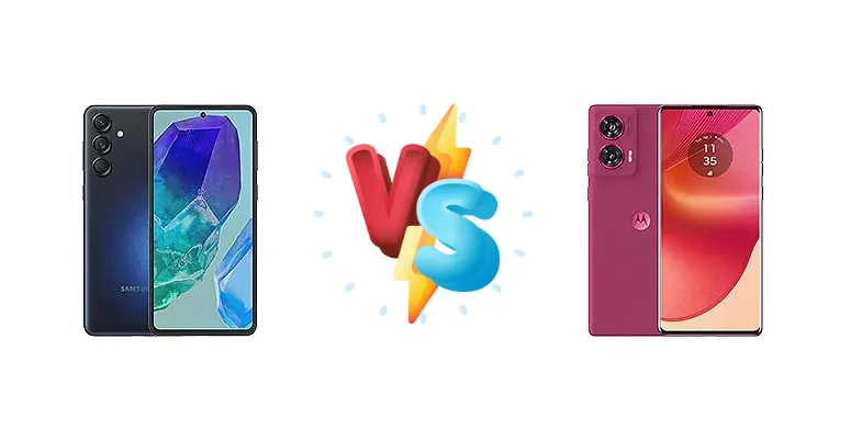 Samsung Galaxy M55 vs Motorola Edge 50 Fusion