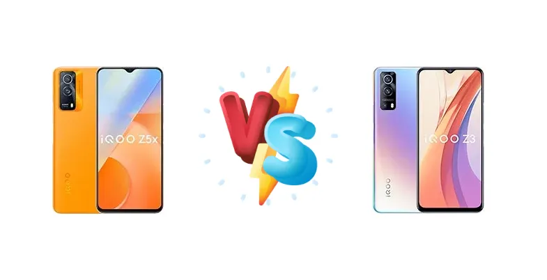 vivo iQOO Z5x vs vivo iQOO Z3