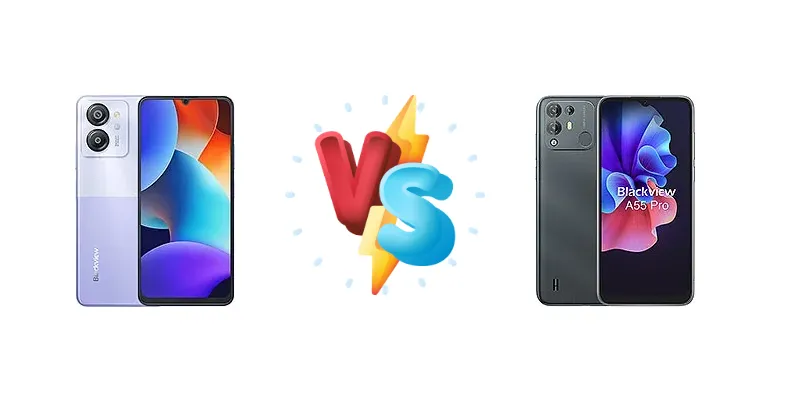 Blackview Color 8 vs Blackview A55 Pro