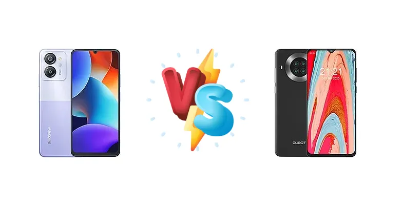Blackview Color 8 vs Cubot Note 20 Pro