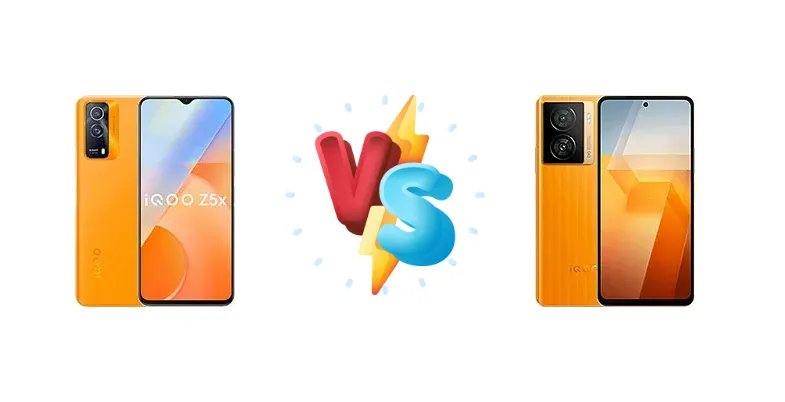 vivo iQOO Z5x vs vivo iQOO Z7 (China)