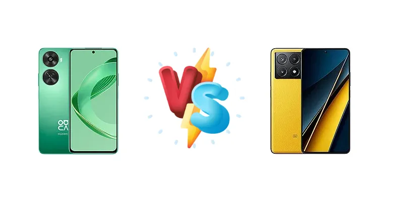 Huawei nova 12 SE vs Xiaomi Poco X6 Pro