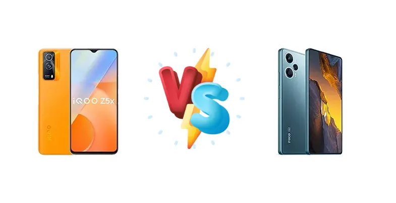 vivo iQOO Z5x vs Xiaomi Poco F5
