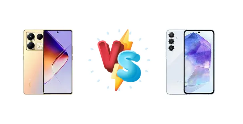 Infinix Note 40 vs Samsung Galaxy A55