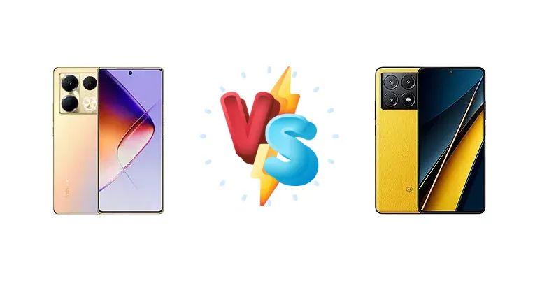 Infinix Note 40 vs Xiaomi Poco X6 Pro