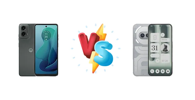 Motorola Moto G (2024) vs Nothing Phone (2a) Plus