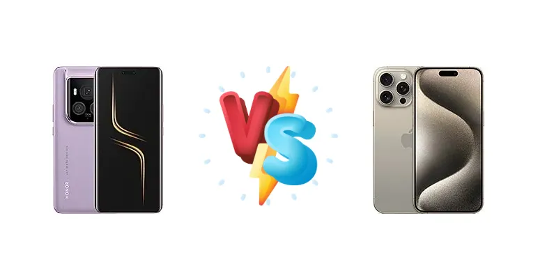 Honor Magic6 Ultimate vs Apple iPhone 15 Pro Max