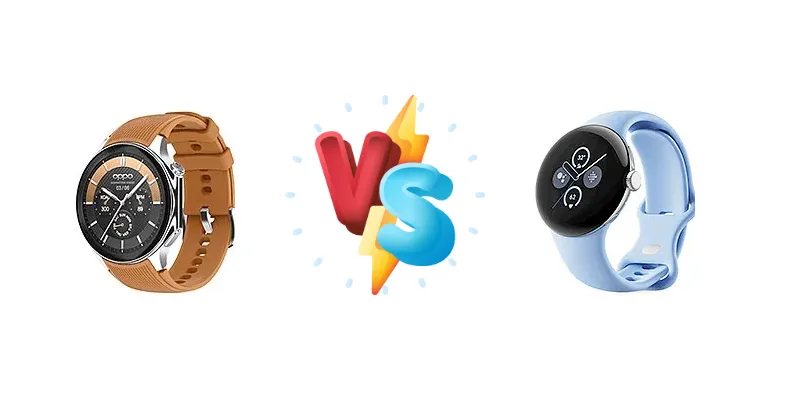 Oppo Watch X vs Google Pixel Watch 2