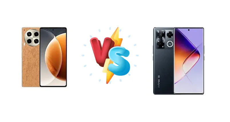 Tecno Camon 30 vs Infinix Note 40 Pro+