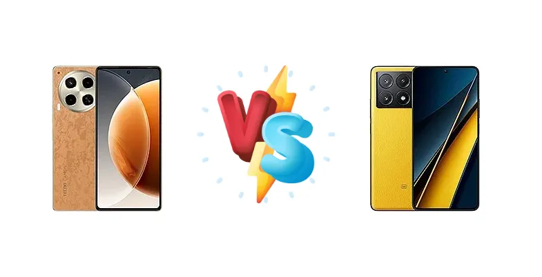 Tecno Camon 30 vs Xiaomi Poco X6 Pro