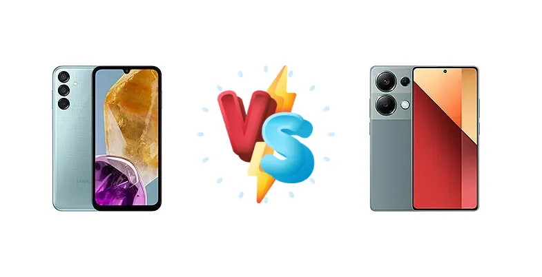 Samsung Galaxy M15 vs Xiaomi Redmi Note 13 Pro 4G