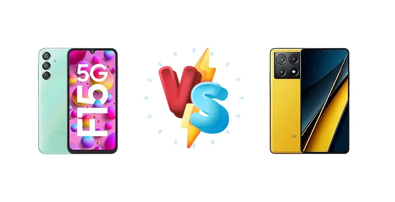 Samsung Galaxy F15 vs Xiaomi Poco X6 Pro