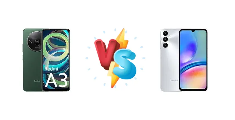 Xiaomi Redmi A3 vs Samsung Galaxy A05s