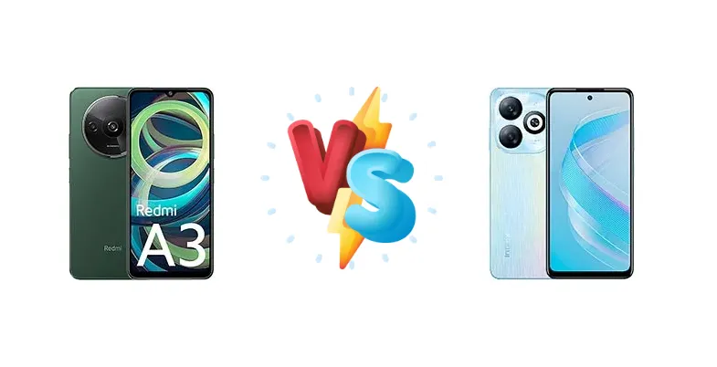 Xiaomi Redmi A3 vs Infinix Smart 8 Pro