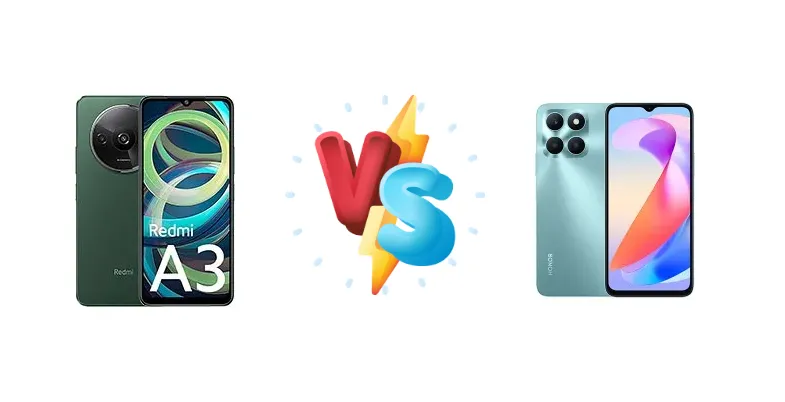 Xiaomi Redmi A3 vs Honor X6a