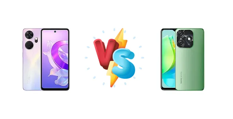itel P55+ vs Tecno Spark 10C