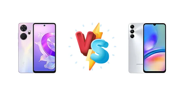 itel P55+ vs Samsung Galaxy A05s
