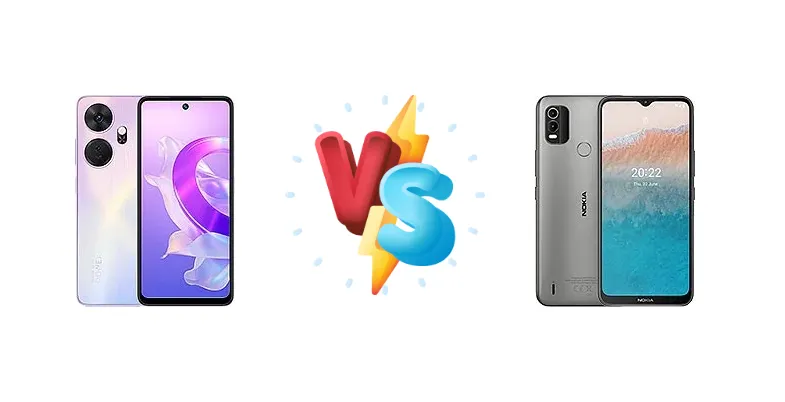 itel P55+ vs Nokia C21 Plus