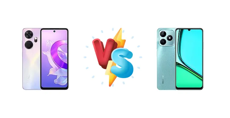 itel P55+ vs Realme C51s