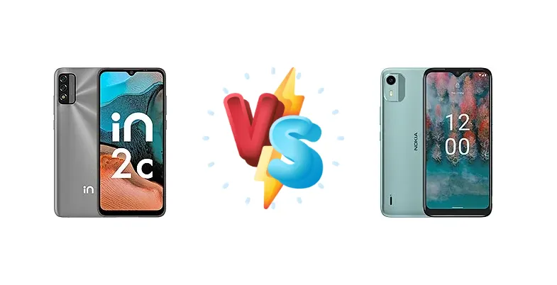 Micromax In 2c vs Nokia C12 Pro