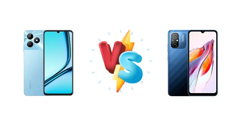 Realme Note 50 vs Xiaomi Redmi 12C