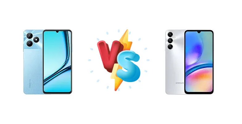 Realme Note 50 vs Samsung Galaxy A05s