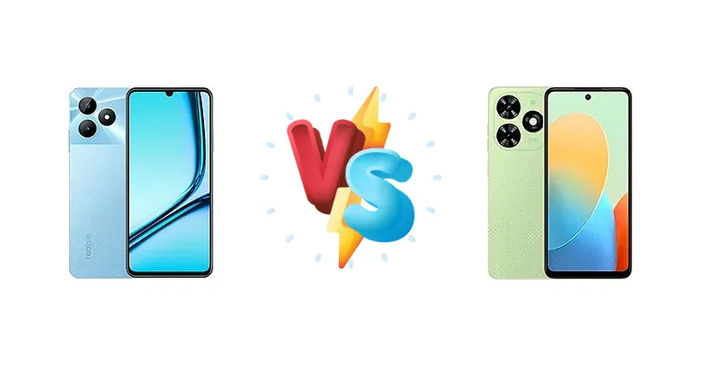 Realme Note 50 vs Tecno Spark Go 2024