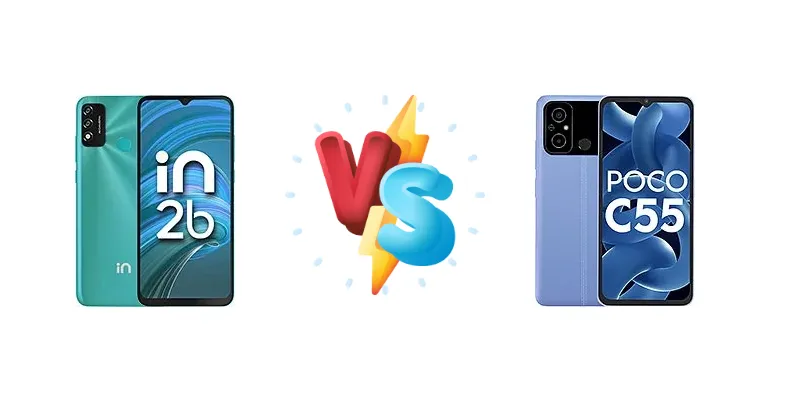 Micromax In 2b vs Xiaomi Poco C55