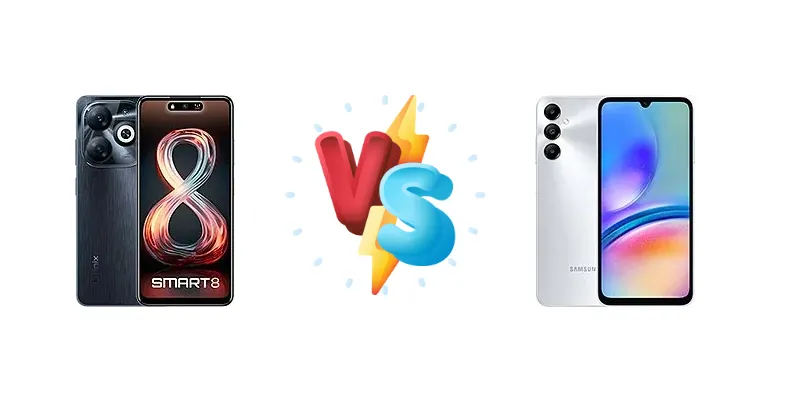 Snapdragon vs. Helio: Infinix Smart 8 vs. Samsung Galaxy A05s - Budget Battle