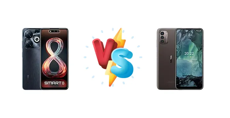 Infinix Smart 8 vs Nokia G21: Budget Battle - Performance and Battery Life Compared
