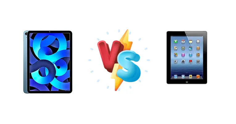 iPad Air (2022) vs iPad 4: Epic Tablet Showdown