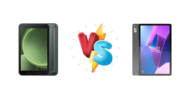Rugged Productivity vs. Media Consumption: Samsung Galaxy Tab Active5 vs. Lenovo Tab P11 Gen 2