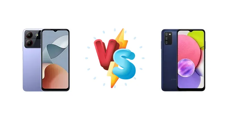 ZTE Blade A54 vs Samsung Galaxy A03s