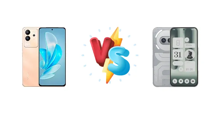 vivo V30 Lite vs Nothing Phone (2a) Plus