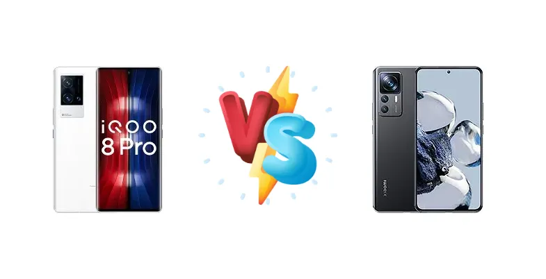 vivo iQOO 8 Pro vs Xiaomi 12T Pro
