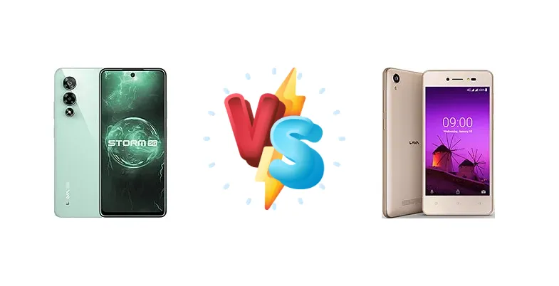Lava Storm vs Lava Z50